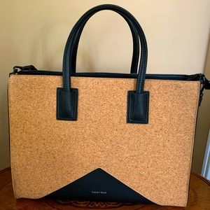 NEW - Vegan leather and cork Bag